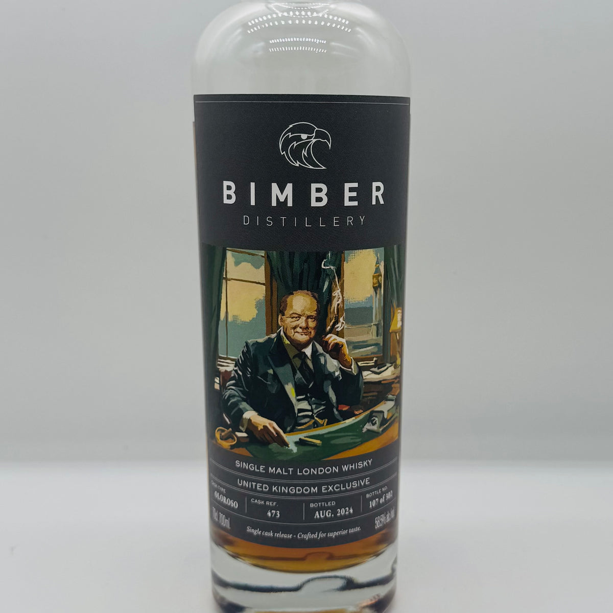 Bimber Giants Winston Churchill Oloroso Cask (30ml,58.5%)