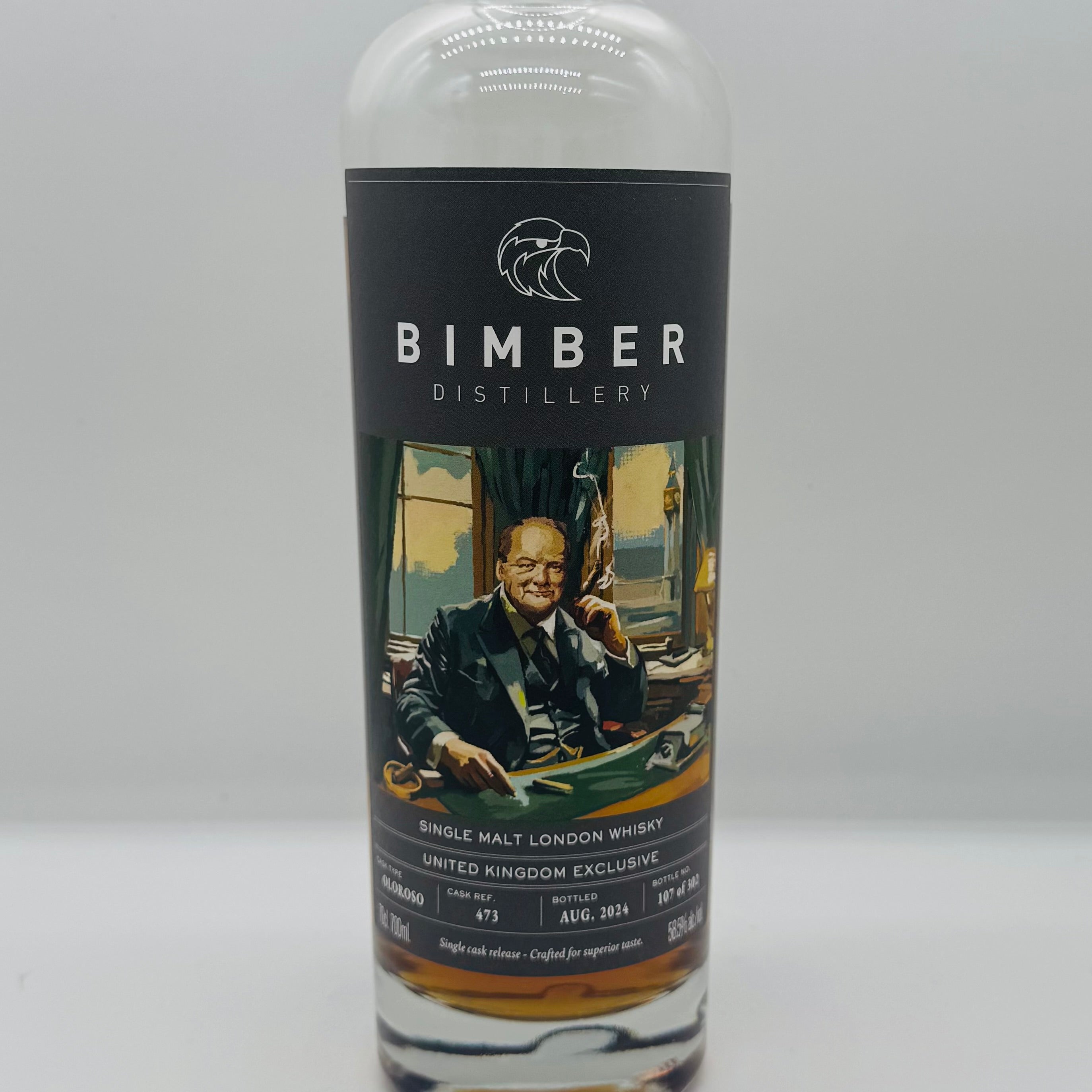 Bimber Giants Winston Churchill Oloroso Cask (30ml,58.5%)