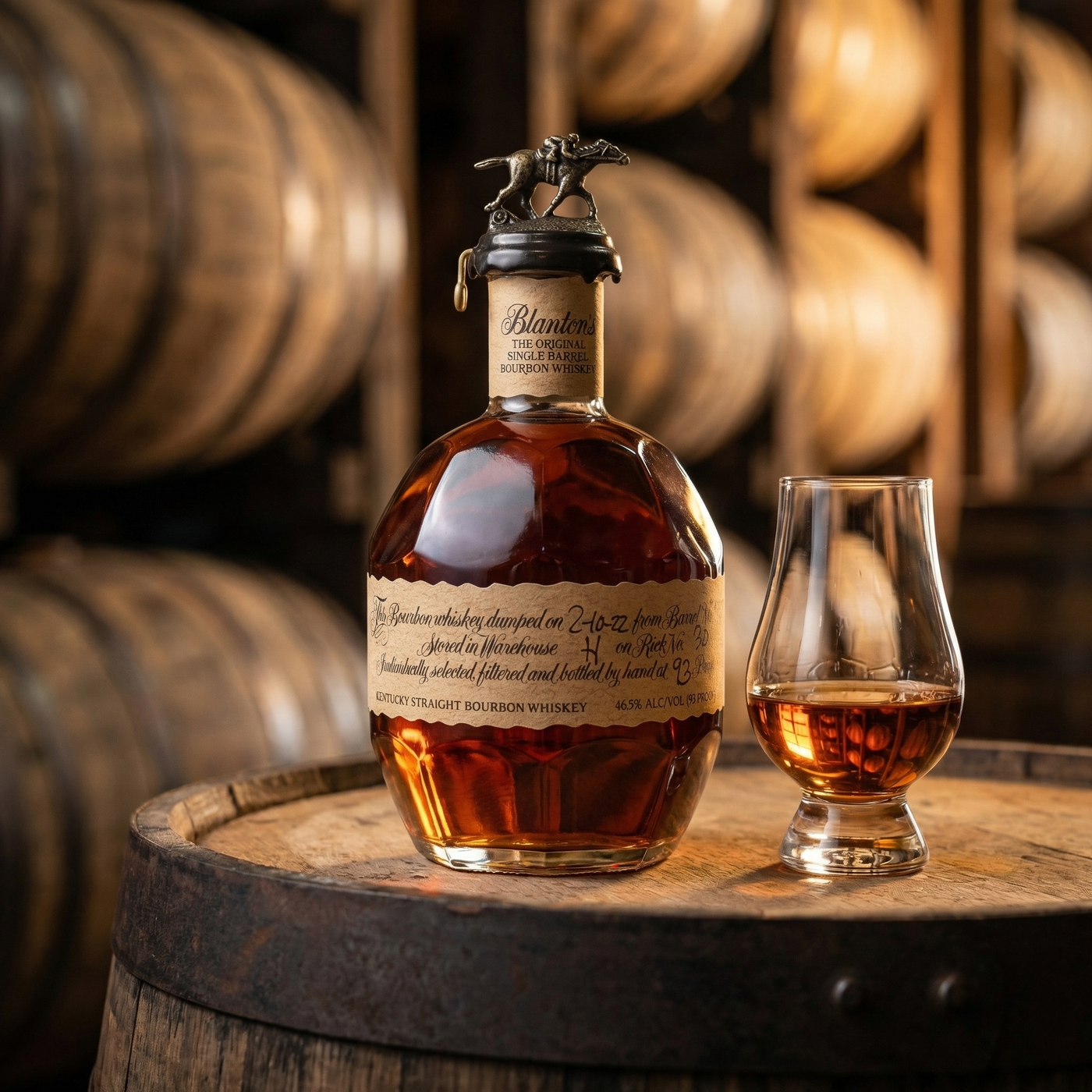 Blanton’s Original Single Barrel (30ml,46.5%)