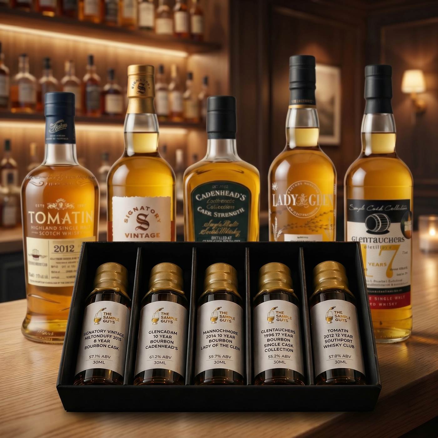 Bourbon Entry Whisky Discovery Set (5 Samples)