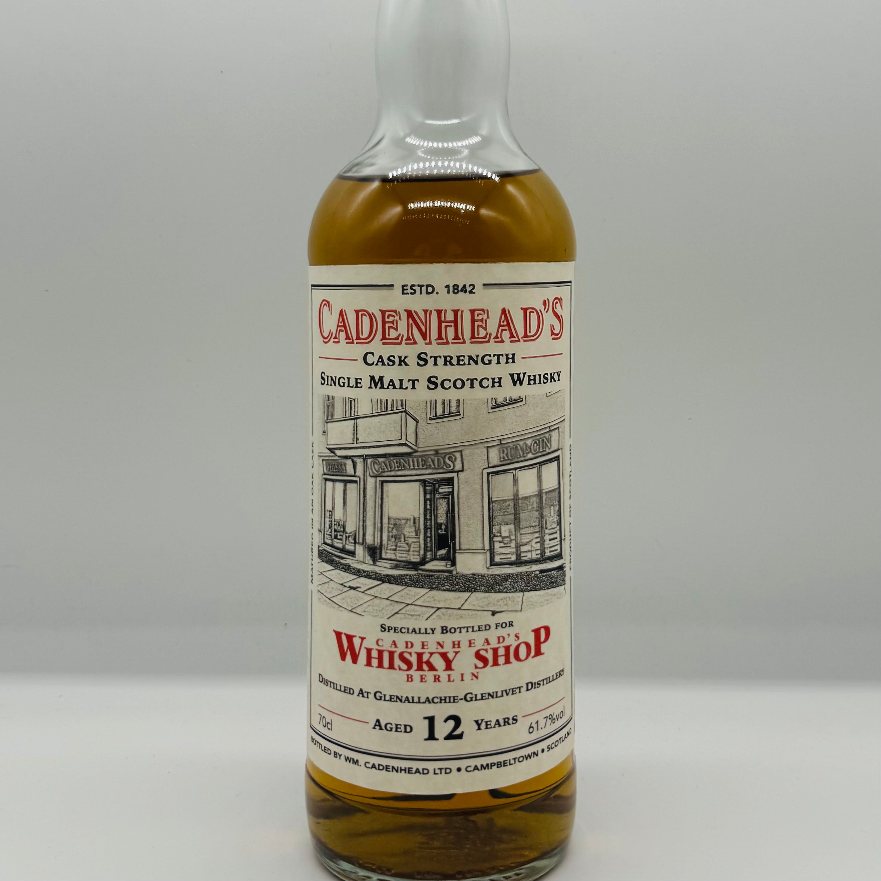 Glenallachie 12y Cadenhead's Berlin Shop (30ml,61.7%)