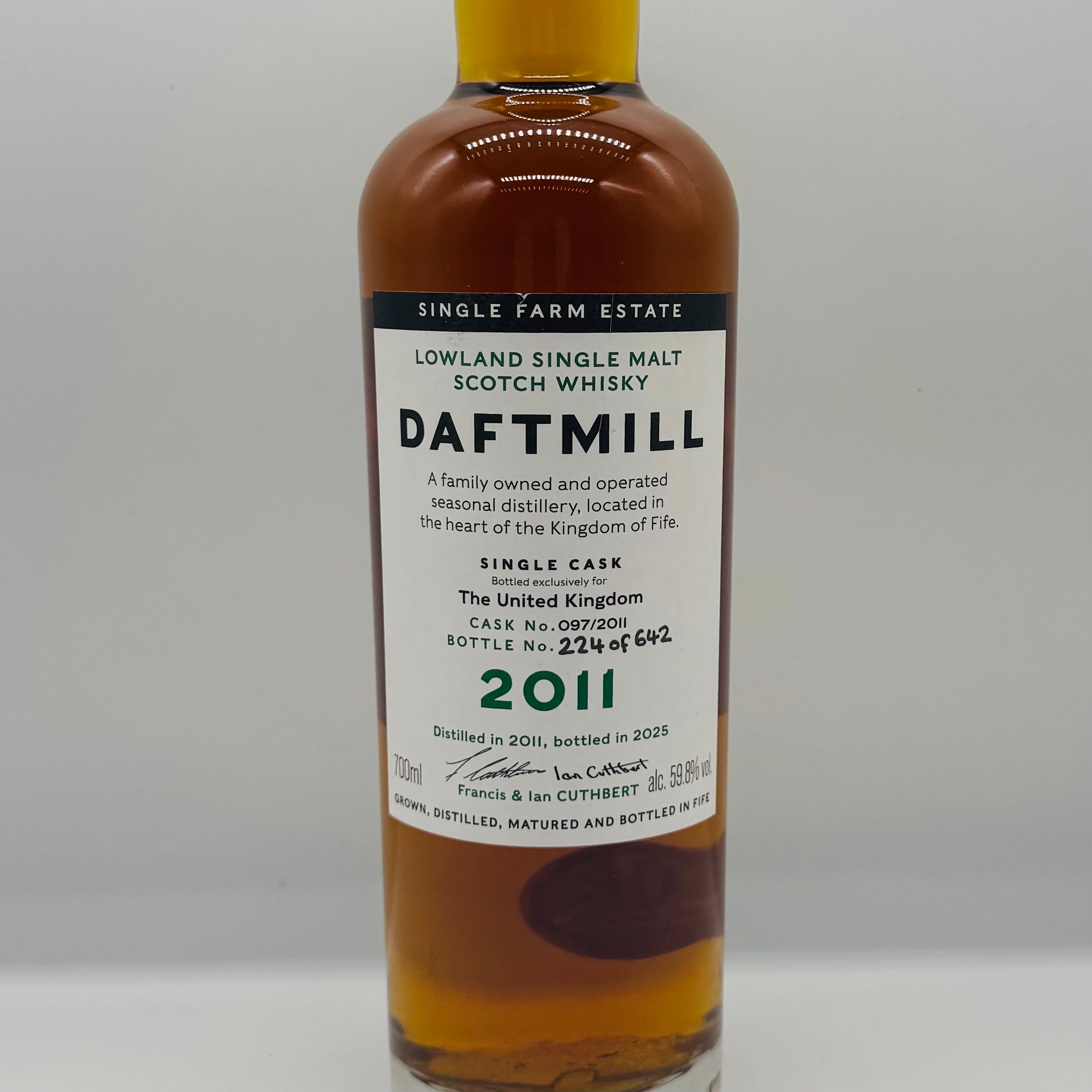 Daftmill 2011 U.K Sherry Cask 97 (30ml,59.8%)