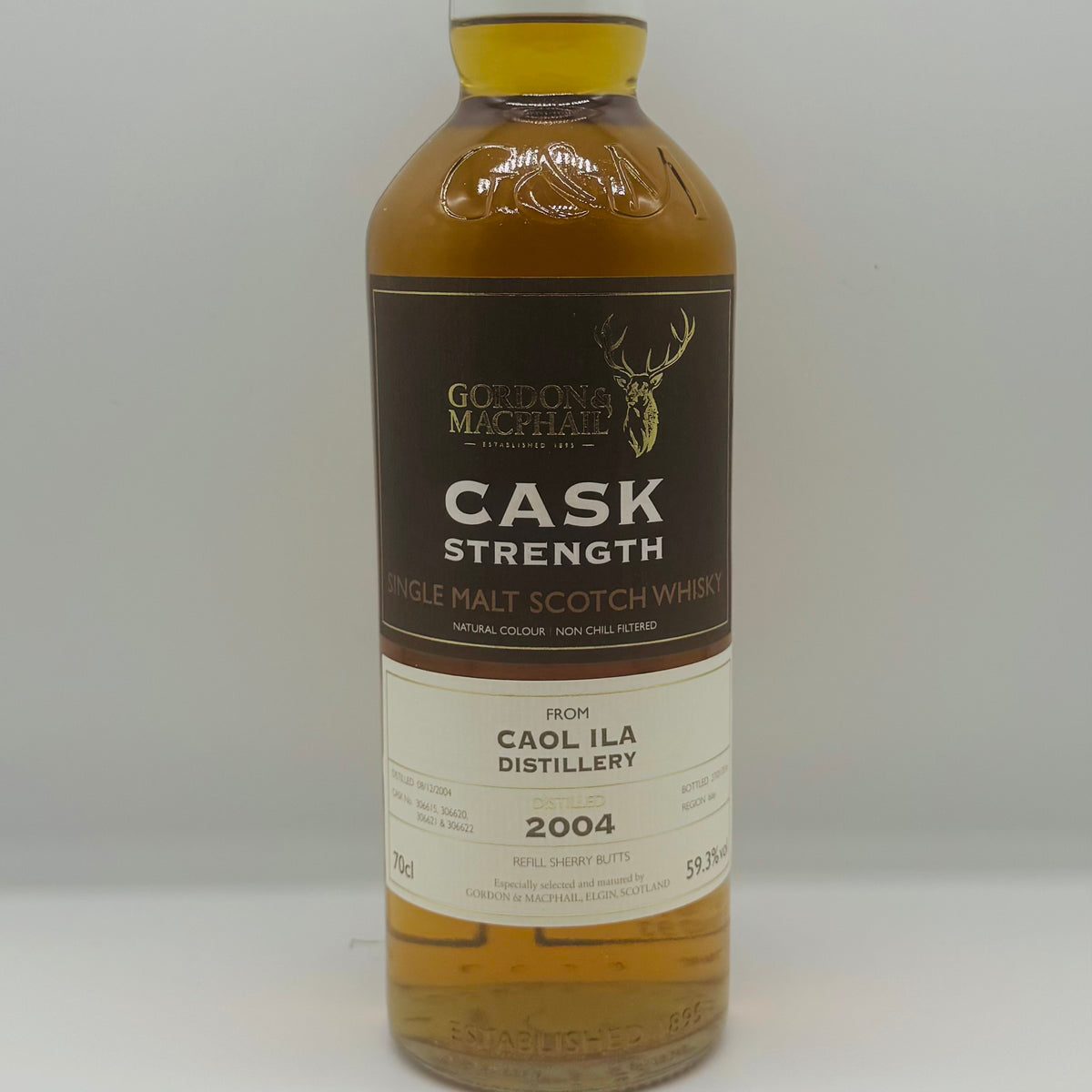 Caol Ila 2004 Cask Strength G&M (30ml,59.3%)