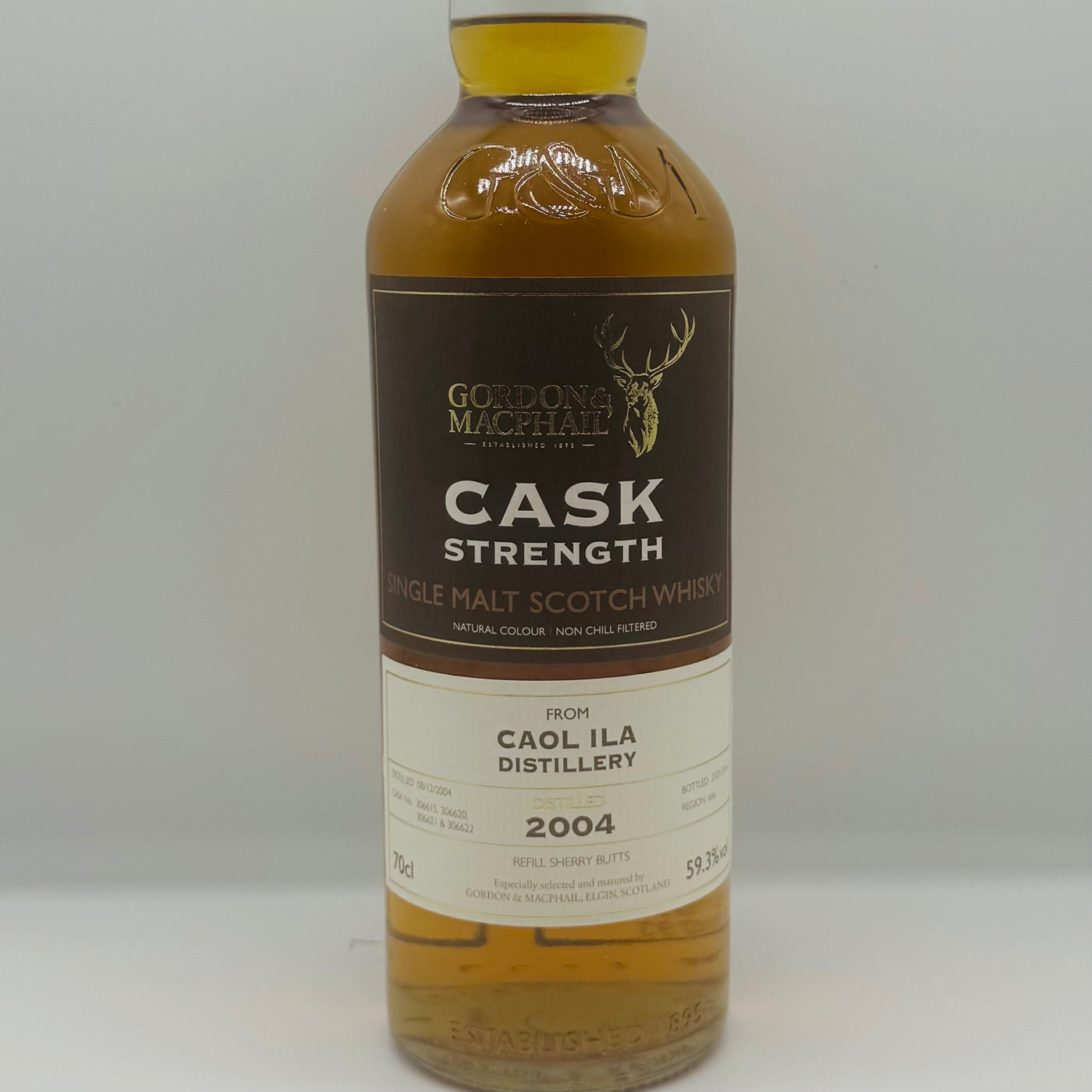 Caol Ila 2004 Cask Strength G&M (30ml,59.3%)