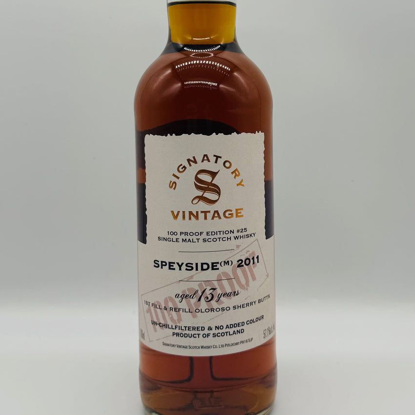 Signatory Vintage 13Y Secret Speyside (M) Oloroso cask 25 (30ml,57.1%)
