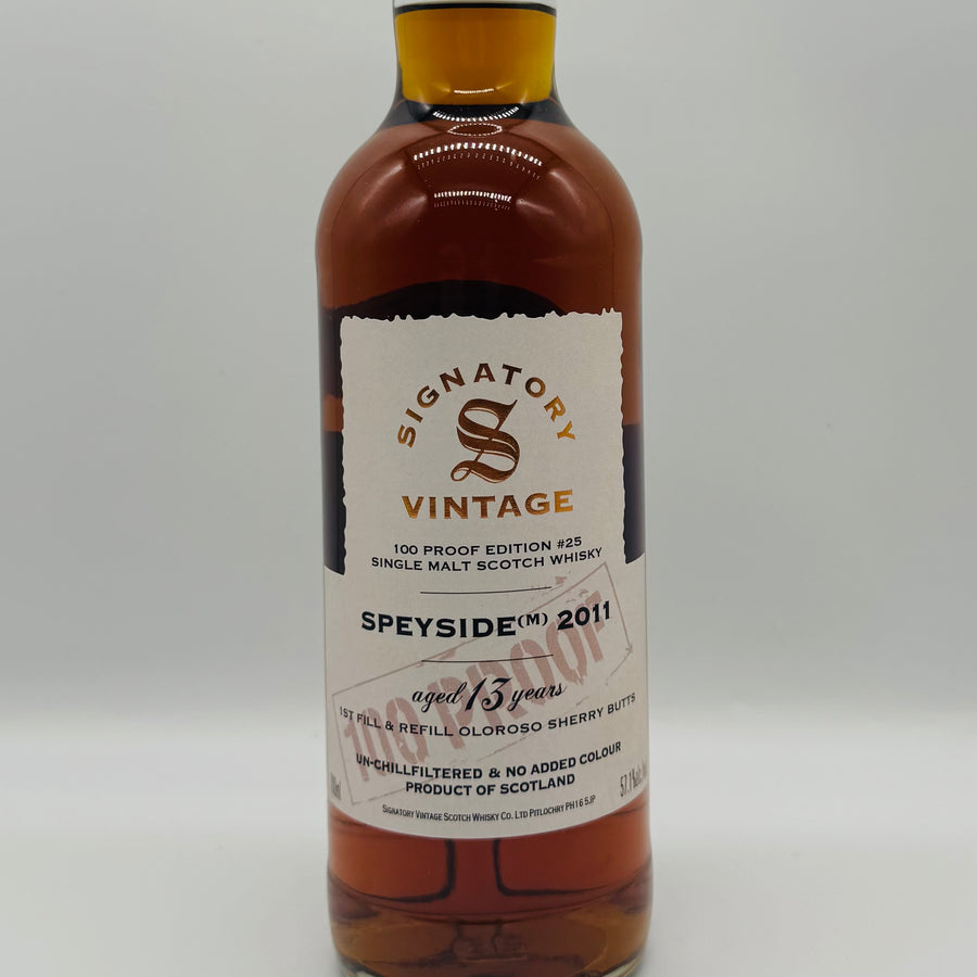 Signatory Vintage 13Y Secret Speyside (M) Oloroso cask 25 (30ml,57.1%)