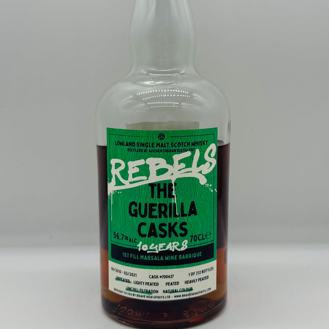 Auchentoshan 10y 2010 Marsala Cask The Guerilla Casks (30ml,56.7%)