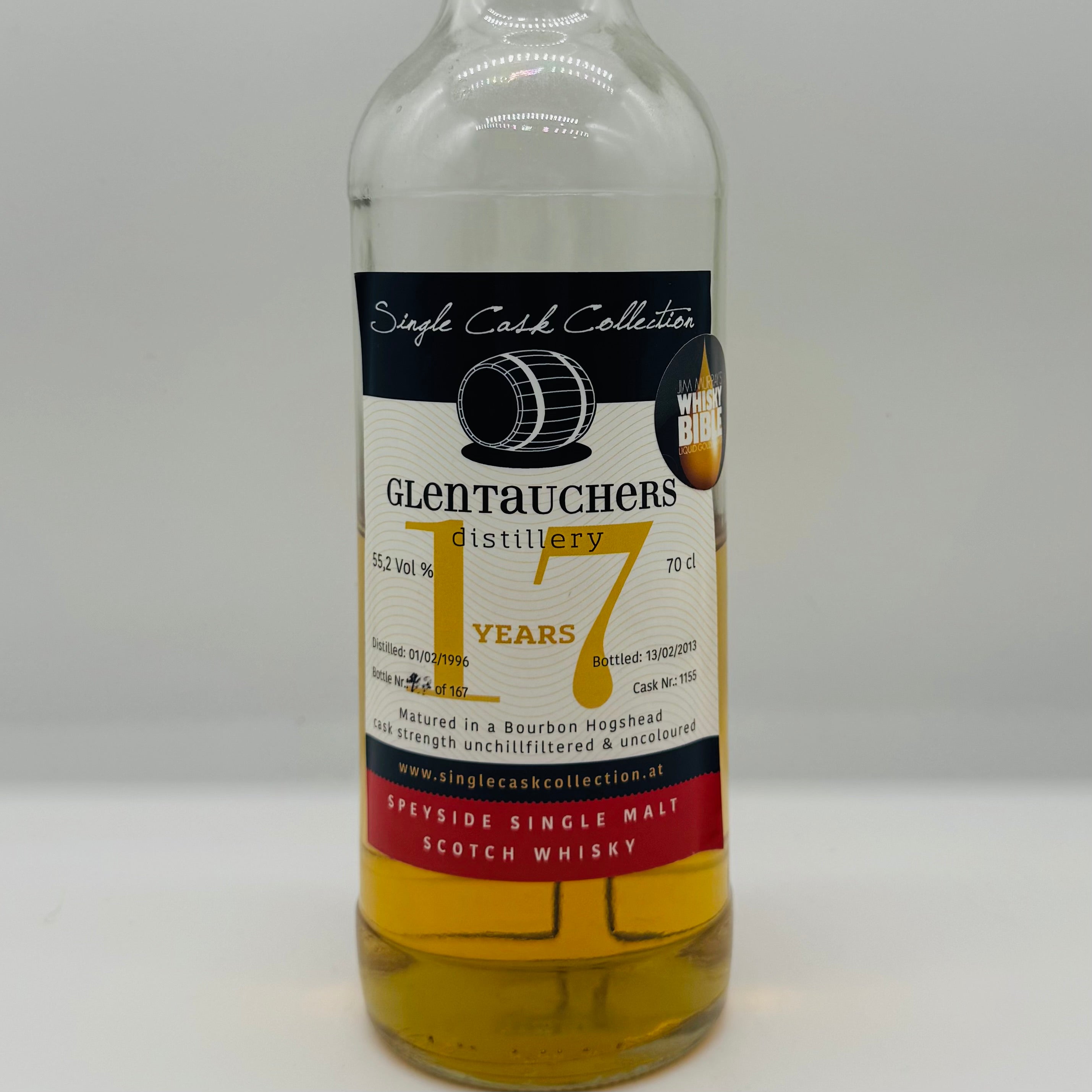 Glentauchers 17y 1996 Bourbon Cask Single Cask Collection (30ml,55.2%)