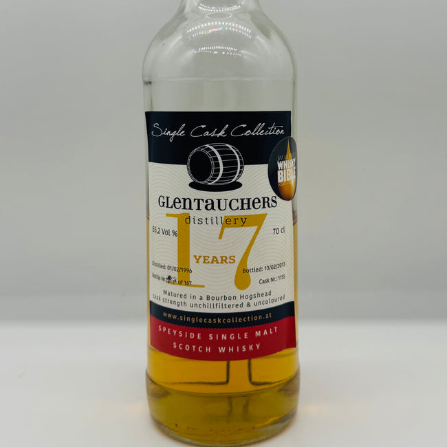 Glentauchers 17y 1996 Bourbon Cask Single Cask Collection (30ml,55.2%)