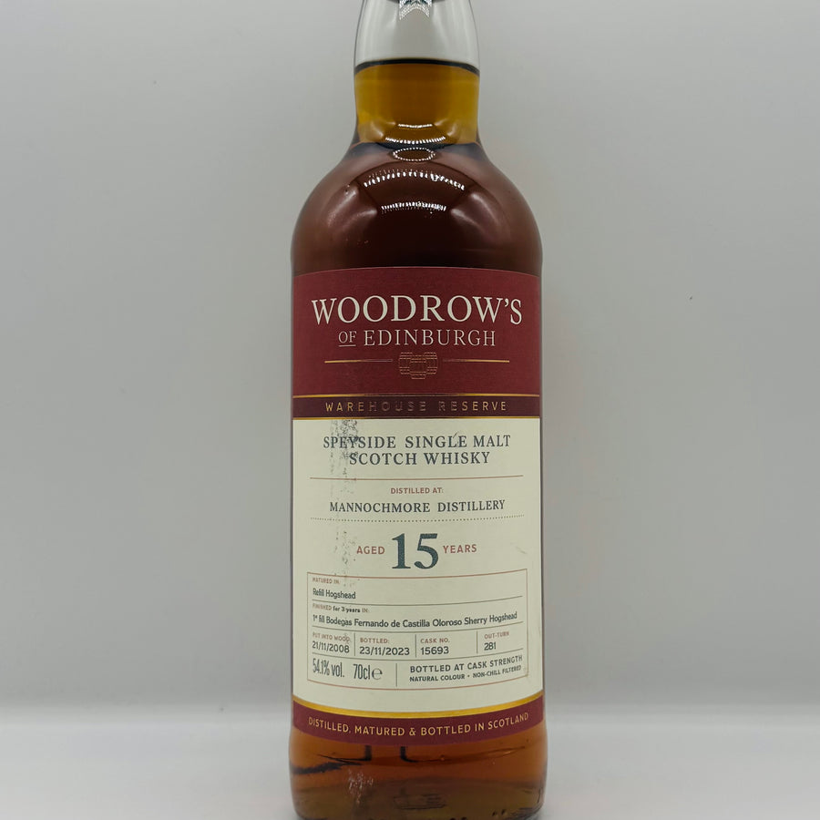 Mannochmore 15y Oloroso Woodrow's (30ml,54.1%)