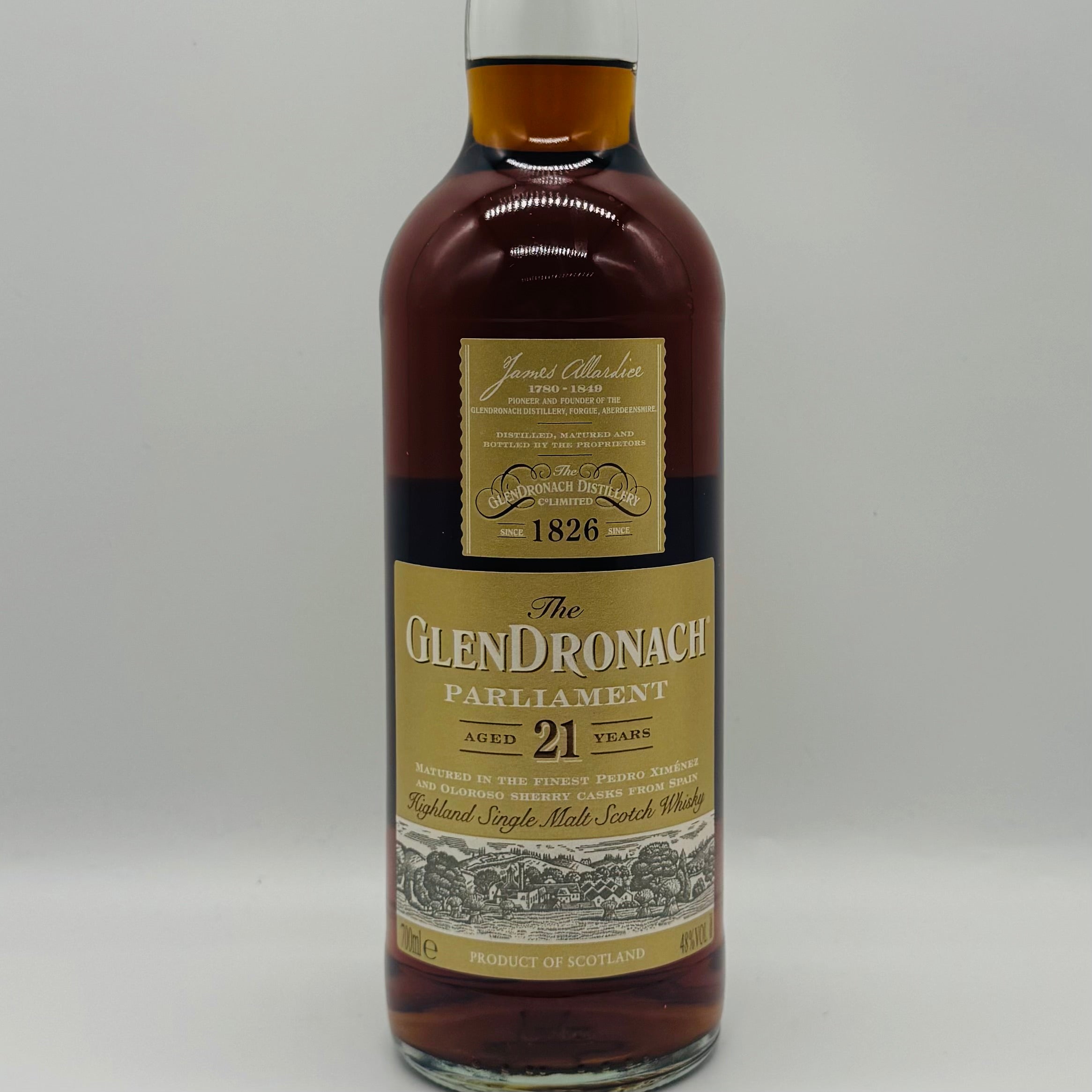 Glendronach 21y Parliament bottled 2020 (30ml,48%)