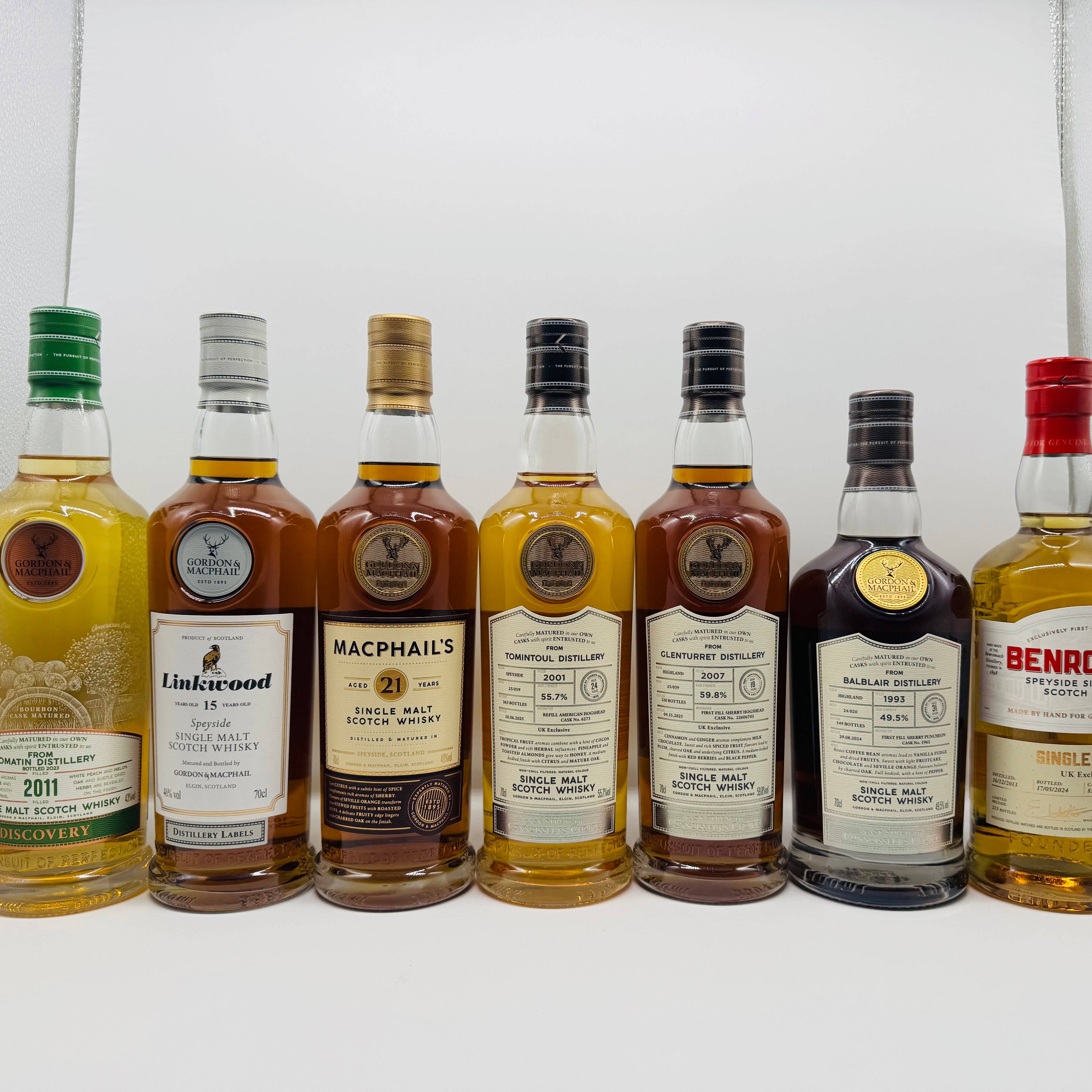Gordon & MacPhail 29th May Zoom Tasting (7x25ml)