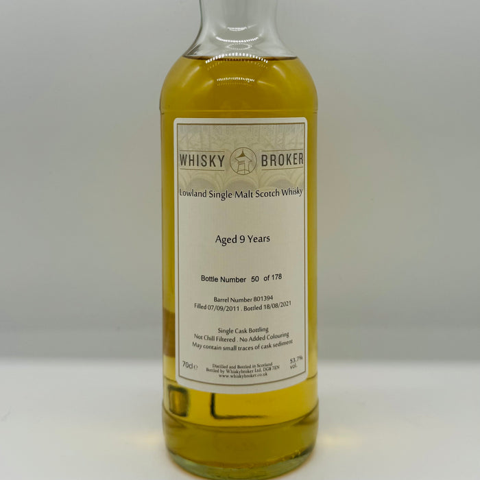 Lowland 9y 2011 Bourbon Cask Whisky Broker (30ml,53.7%)