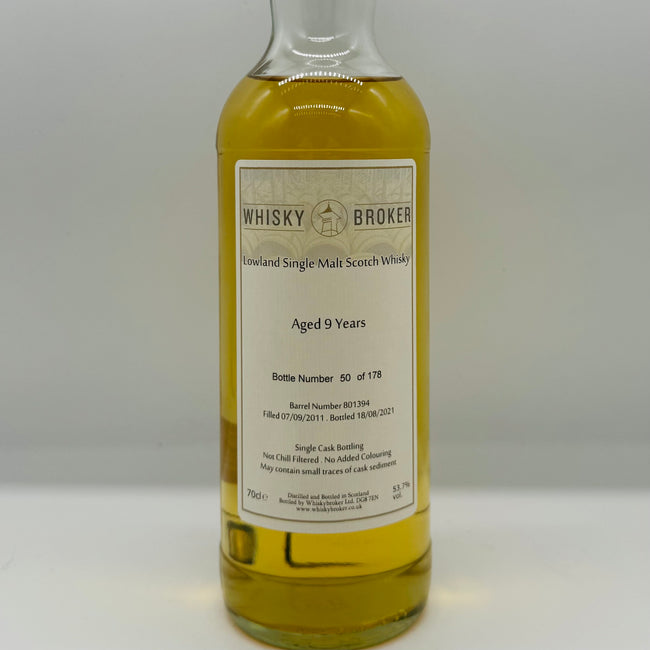 Lowland 9y 2011 Bourbon Cask Whisky Broker (30ml,53.7%)
