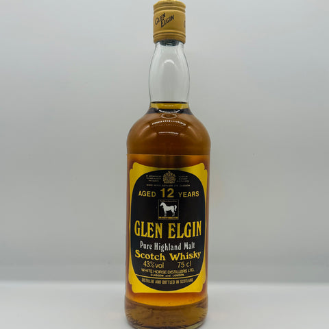 Glen Elgin 12y White Horse Distillers Bottled 1980's (30ml,43%)