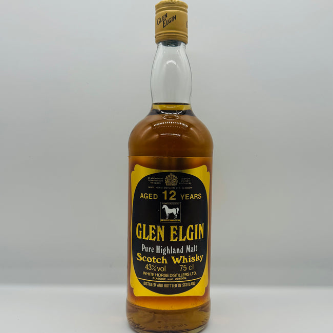 Glen Elgin 12y White Horse Distillers Bottled 1980's (30ml,43%)