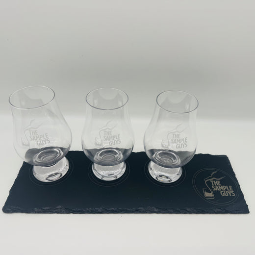 Branded Slate Flight Tray (NO GLASS)