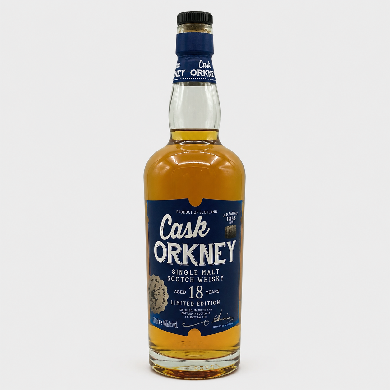 A D Rattray Cask Orkney 18y (30ml,46%)