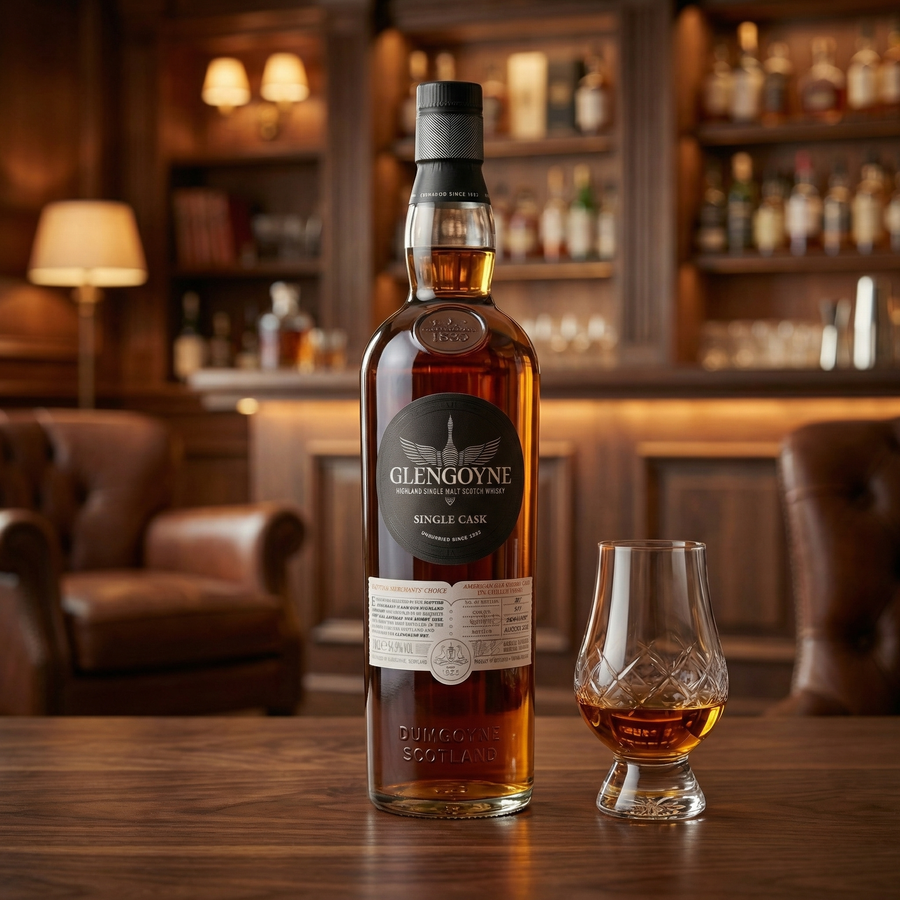 Glengoyne Scottish Merchants 16y Single Cask (30ml,54.9%)