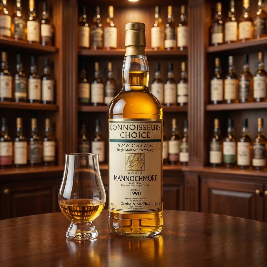 Mannochmore 1990 bottled 2006 Connoisseurs Choice (30ml,46%)