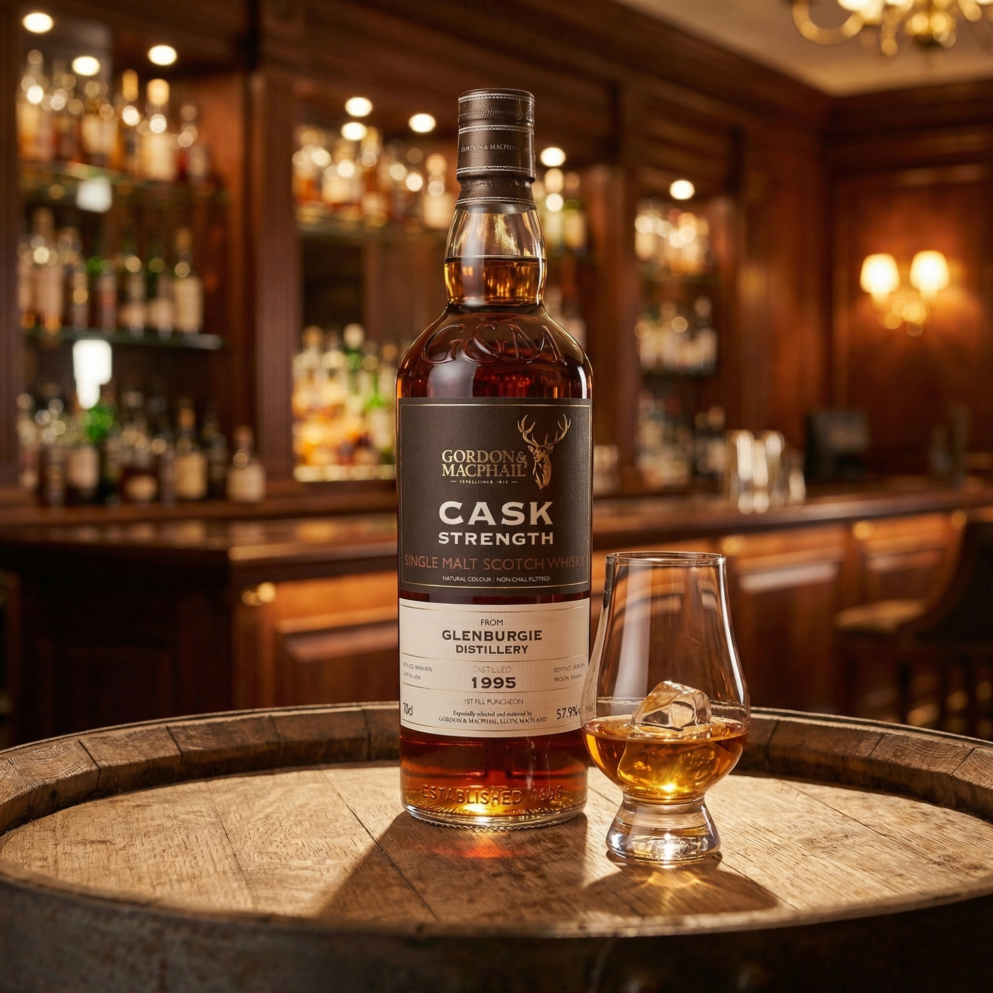 Glenburgie 1995 G&M Cask Strength (30ml,57.9%)