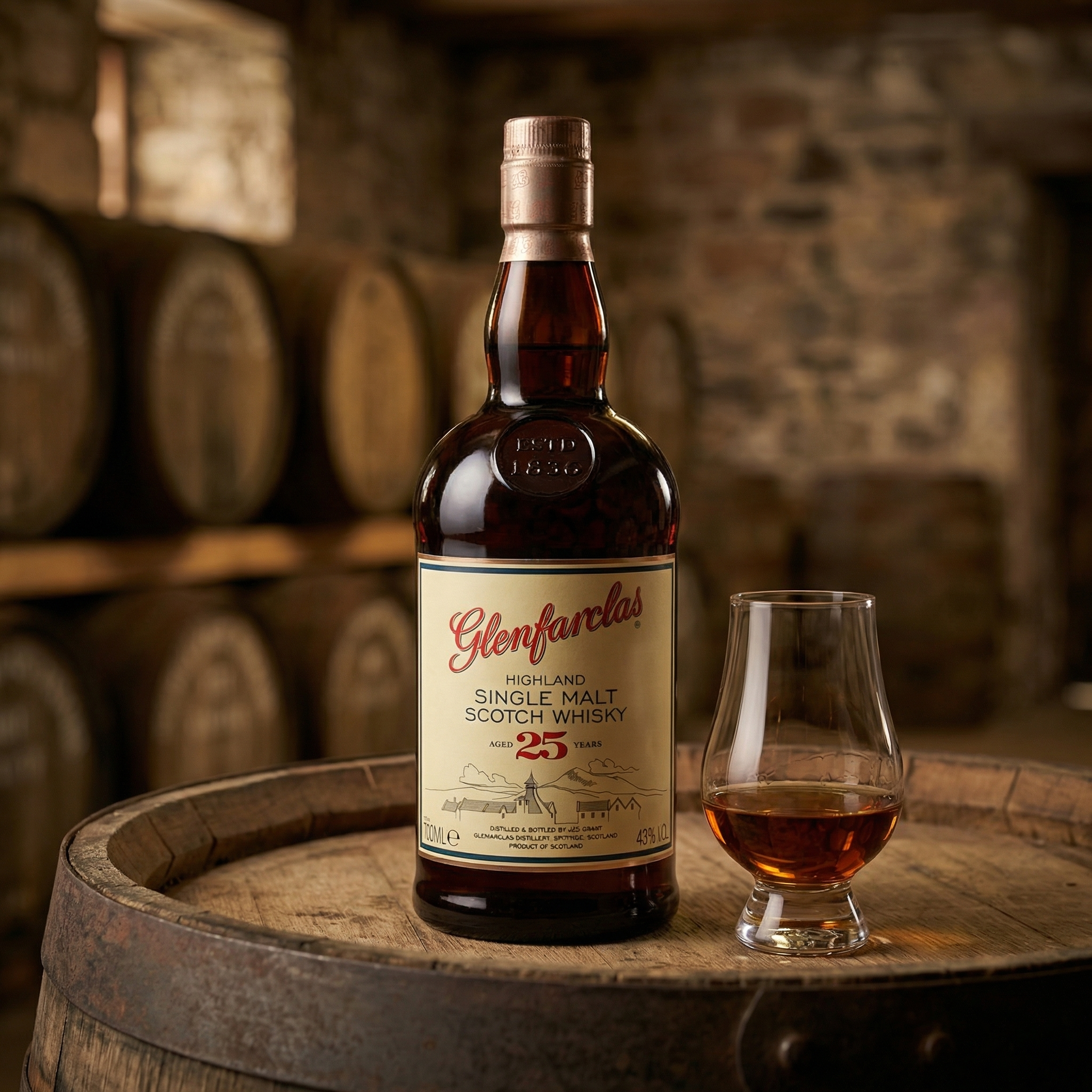 Glenfarclas 25y (30ml,43%)