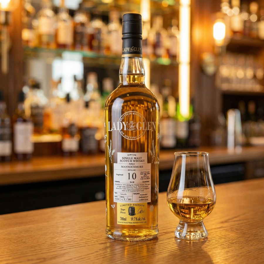 Mannochmore 10y 2014 Bourbon Cask Lady of the Glen (30ml,59.7%)