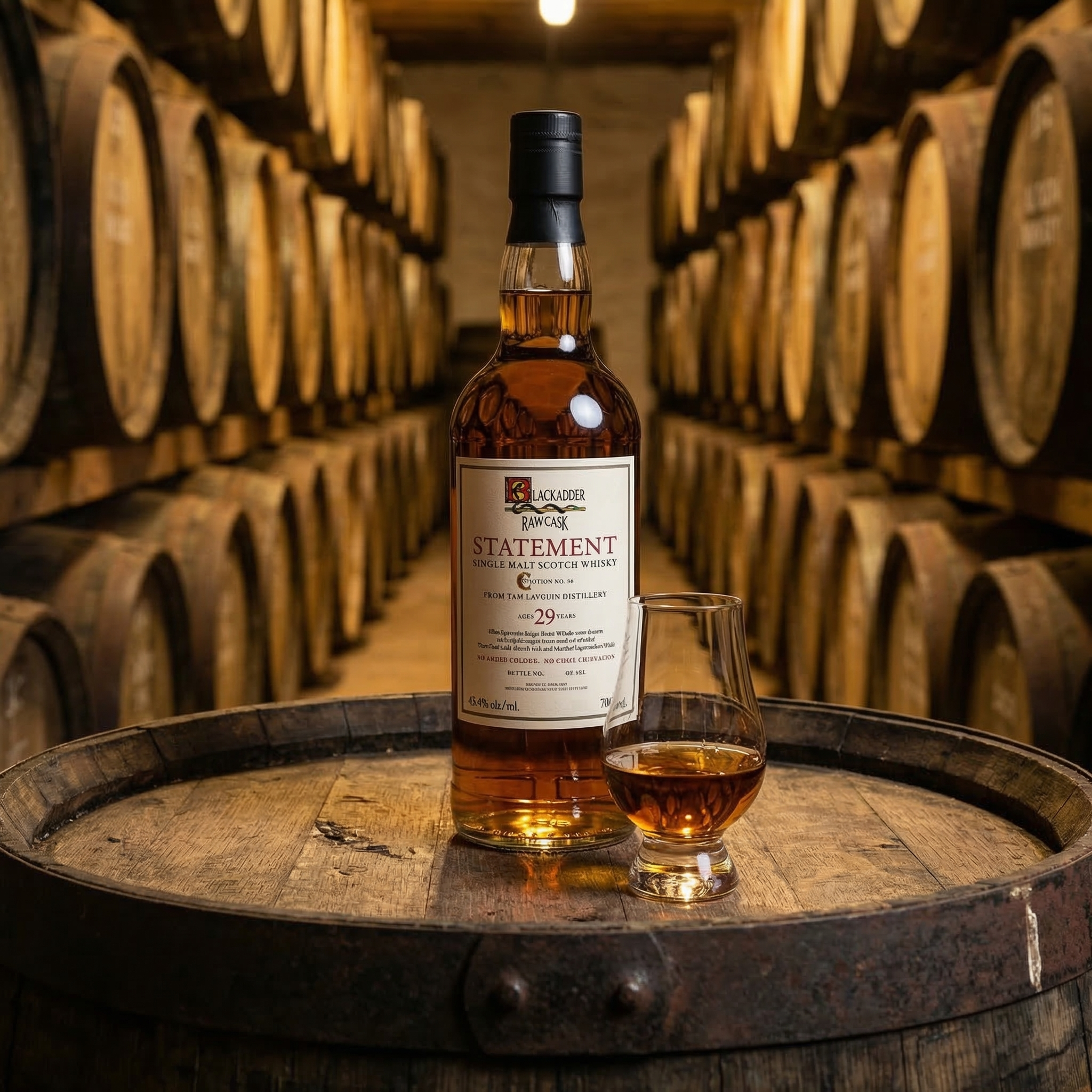 Tamnavulin 29 year old 1993 Speyside single malt Scotch whisky bottle