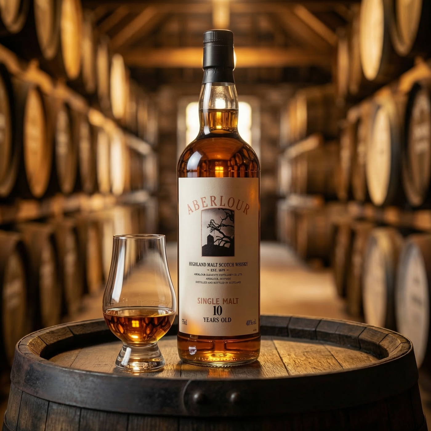 Aberlour 10y Bottled 1980's (30ml,40%)