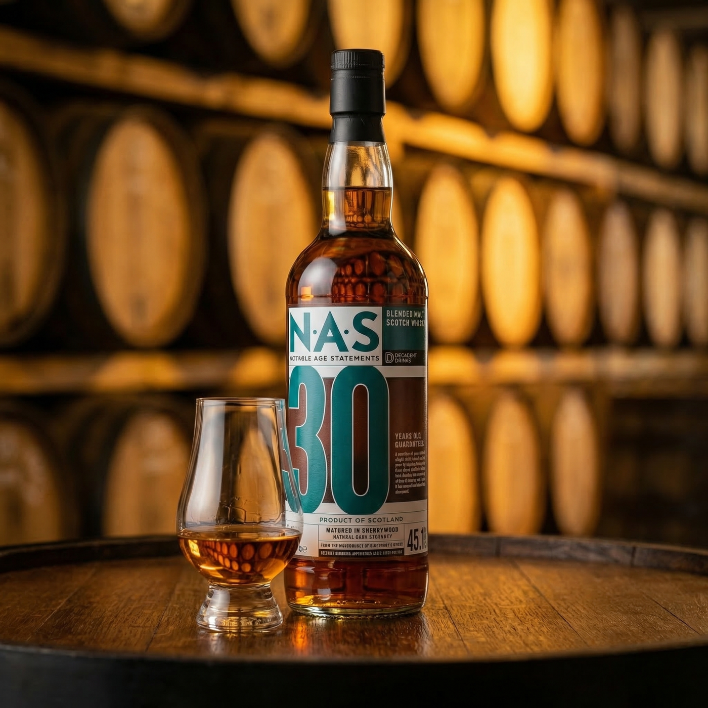 Decadent Drinks N.A.S 30y blend (30ml,45.1%)