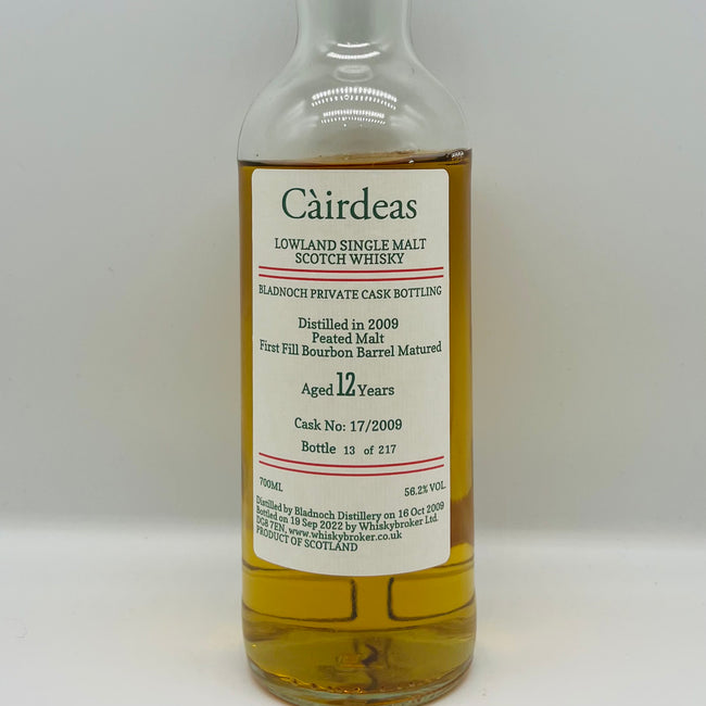 Cairdeas 12y Peated Bladnoch (30ml,56.2%)
