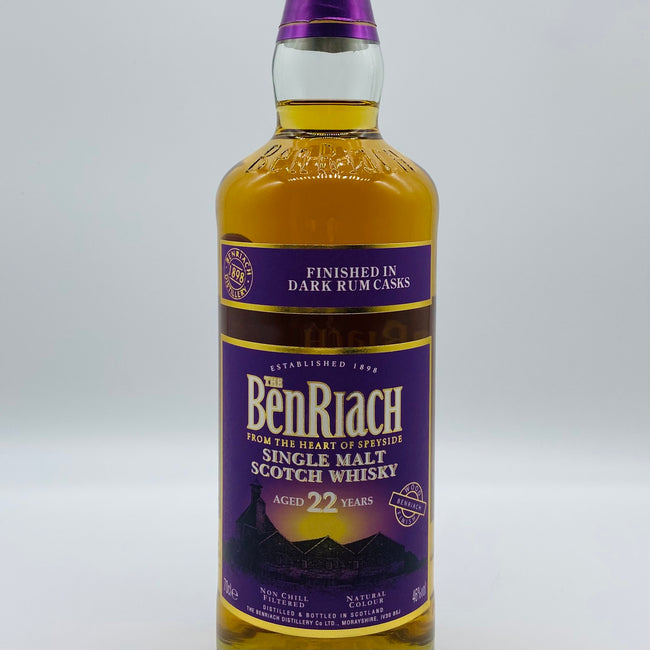 BenRiach 22y Dark Rum Finish (30ml,46%)