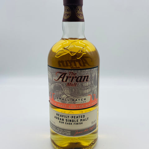 Arran Rum Cask Finish (Heavily Peated) (30ml,57.2%) Whisky