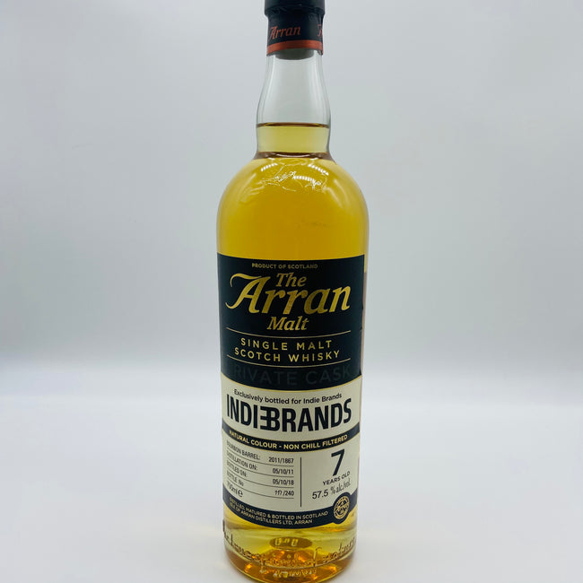Arran 7y peated (30ml,57.5%)
