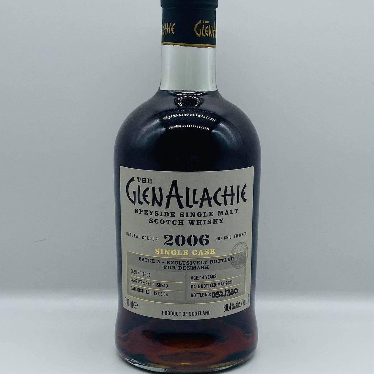 Glenallachie 2006 Denmark Exclusive 6608 (30ml, 60.4%)