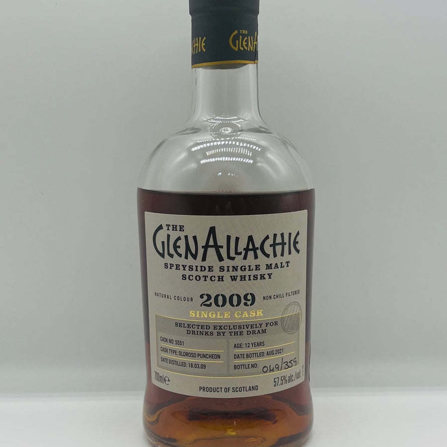 Glenallachie 2009 12y Oloroso Drinks by the Dram Exclusive (30ml,57.5%)