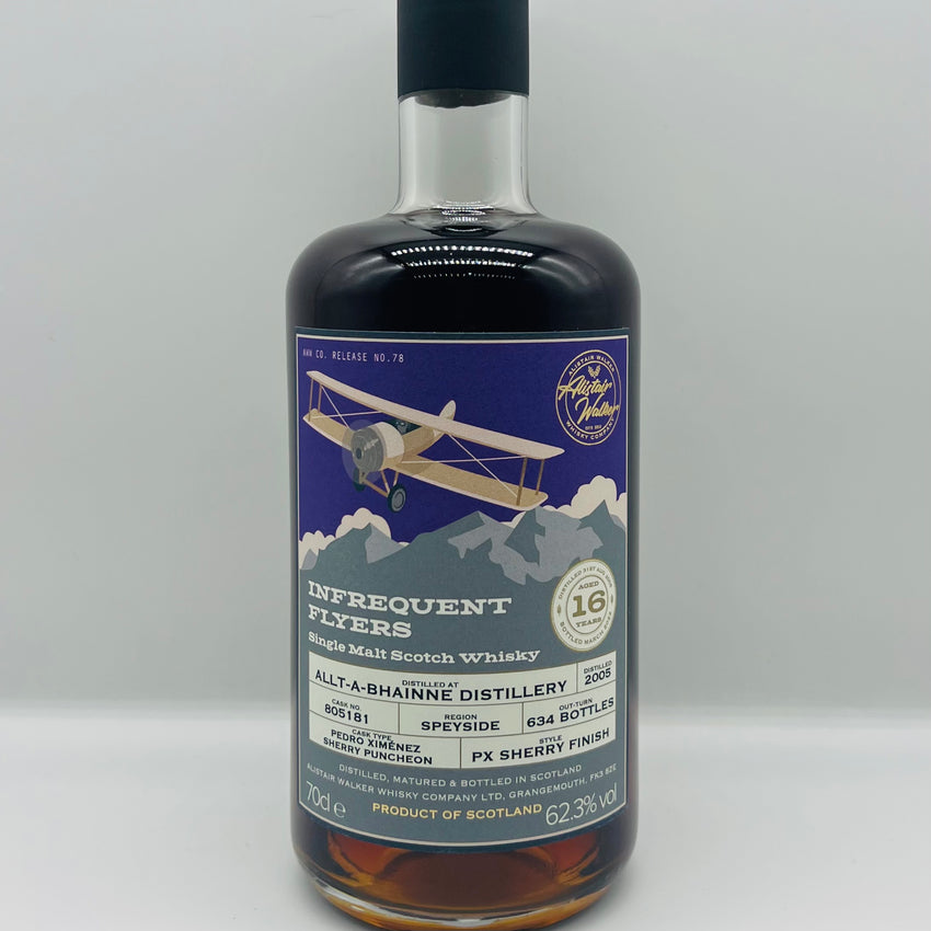 Allt-A-Bhainne 16y Infrequent Flyers (30ml,62.3%)