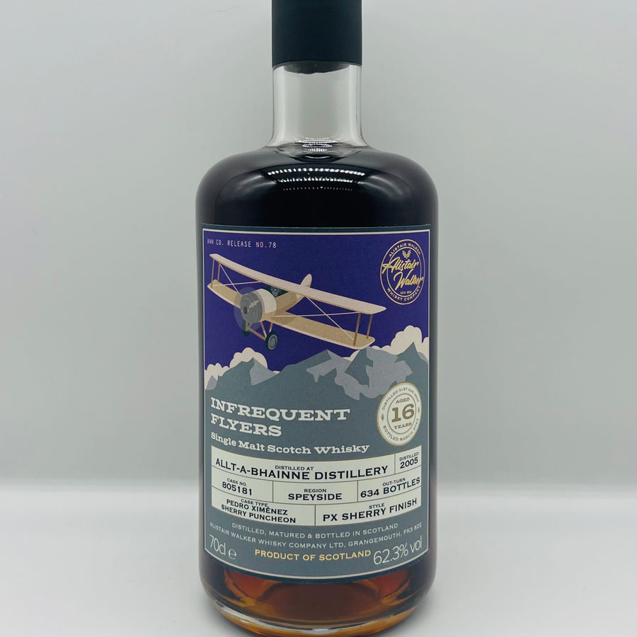 Allt-A-Bhainne 16y Infrequent Flyers (30ml,62.3%)