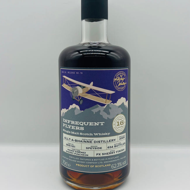Allt-A-Bhainne 16y Infrequent Flyers (30ml,62.3%)