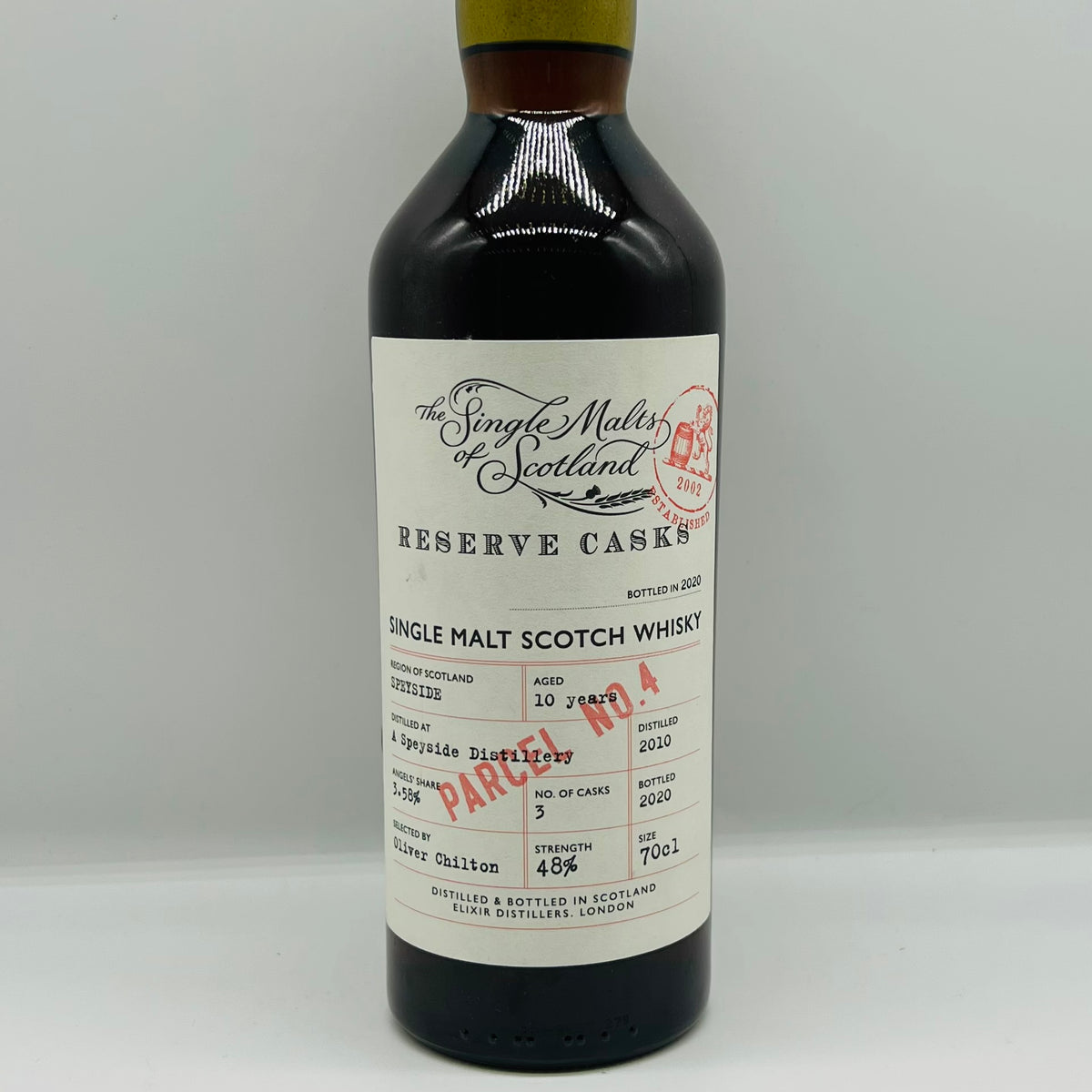 Macallan Single Malts Of Scotland Speyside 10y Parcel 4 (30ml,48%)