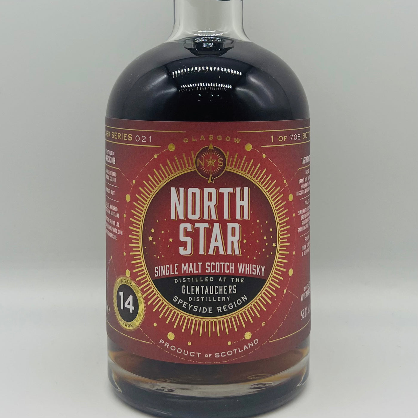 Glentauchers 14y Oloroso North Star (30ml,58.1%)