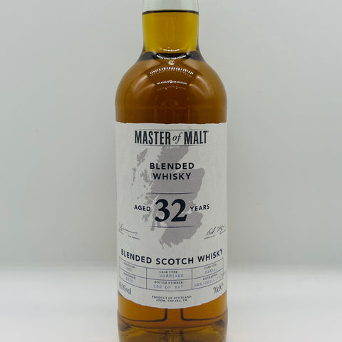 Master of Malt 1990 32y Blended Scotch Whisky (30ml,40%)