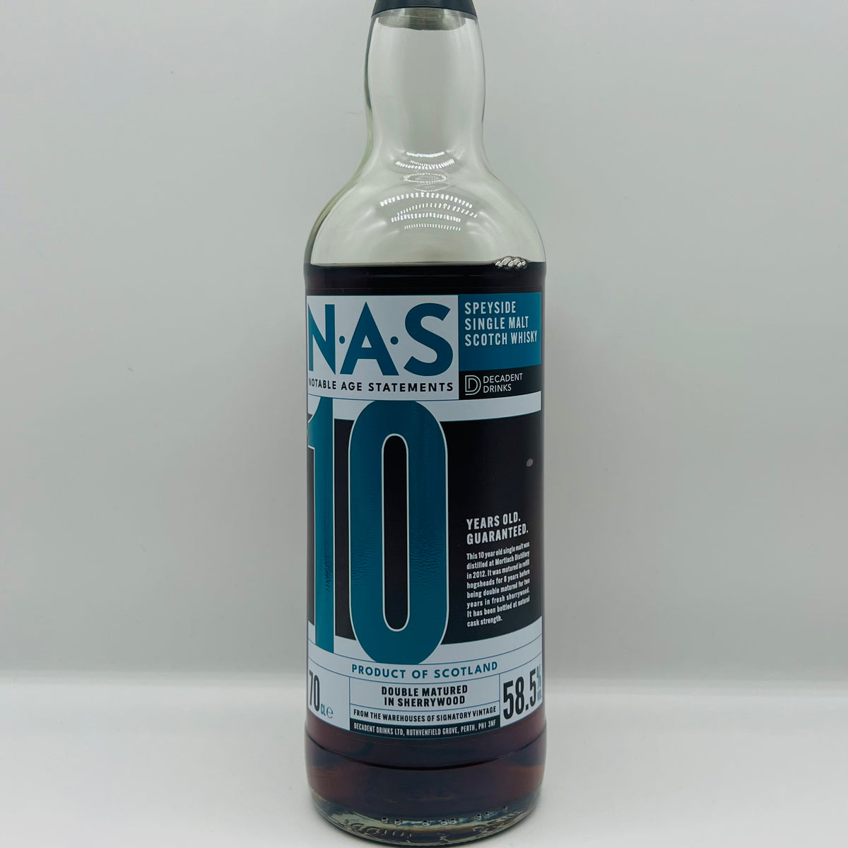 Decadent Drinks N.A.S 10y Mortlach (30ml,58.5%)