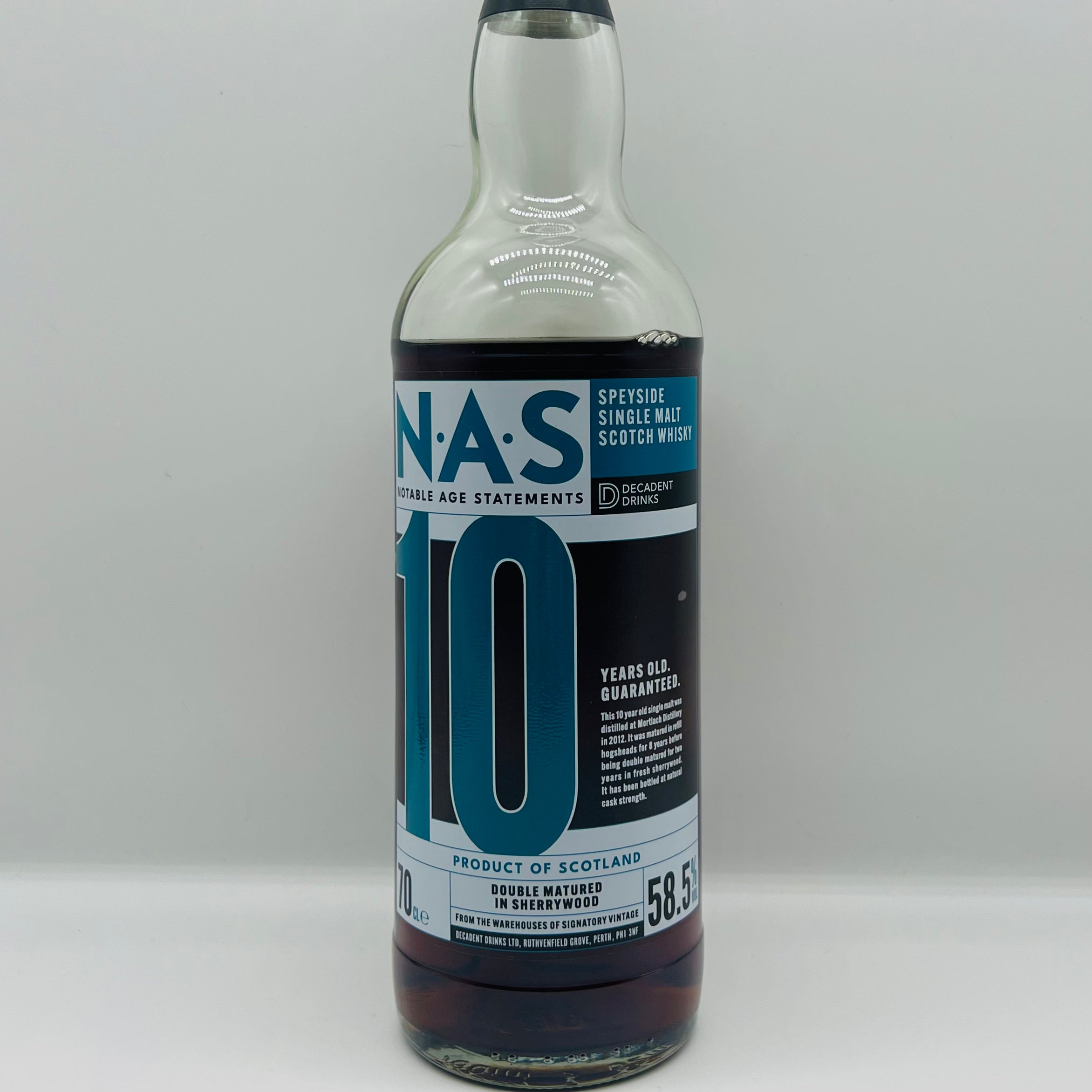 Decadent Drinks N.A.S 10y Mortlach (30ml,58.5%)