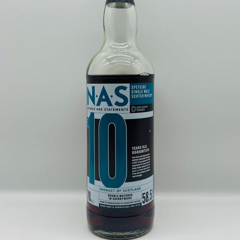 Decadent Drinks N.A.S 10y Mortlach (30ml,58.5%)