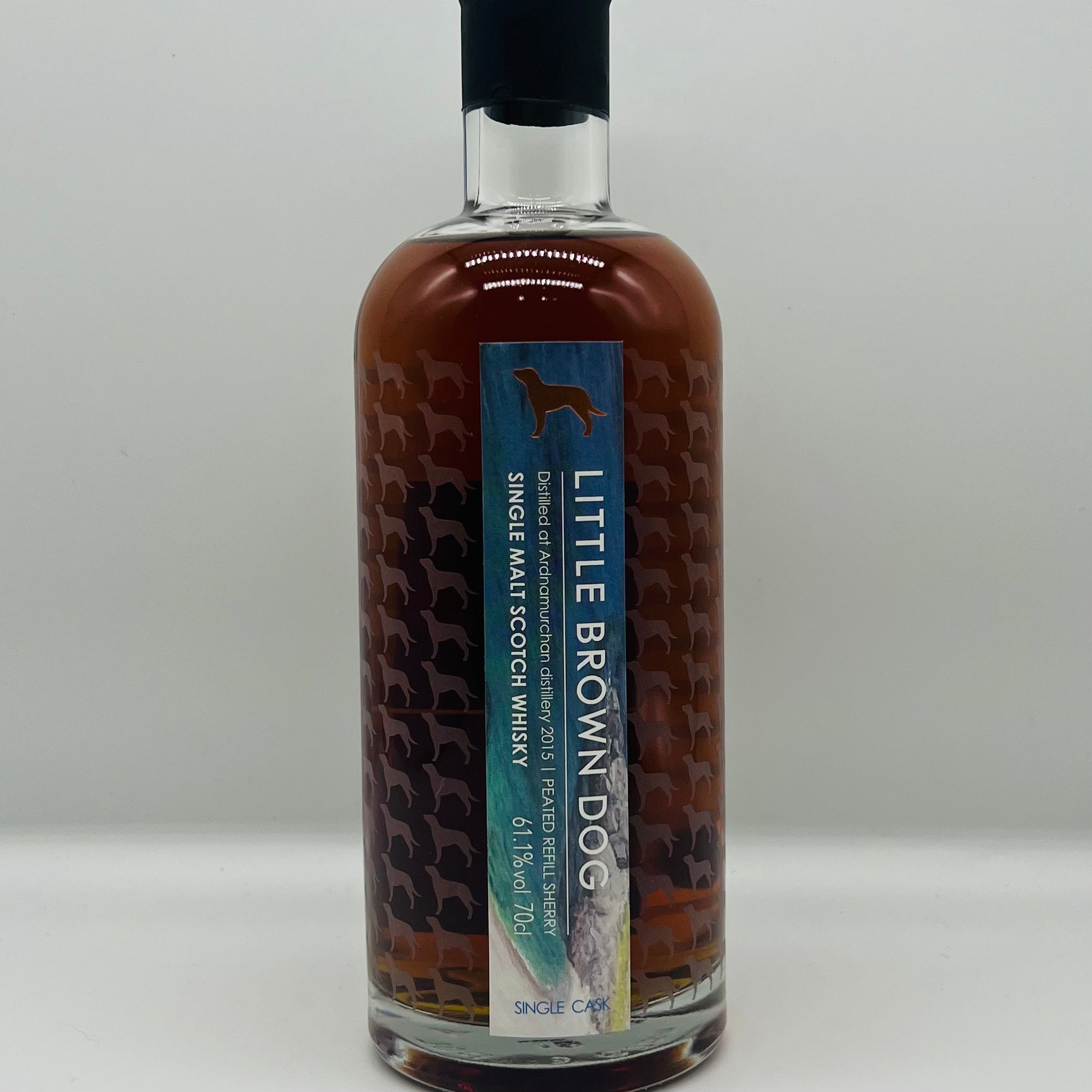 Ardnamurchan 2015 Little Brown Dog (30ml,61.1%)