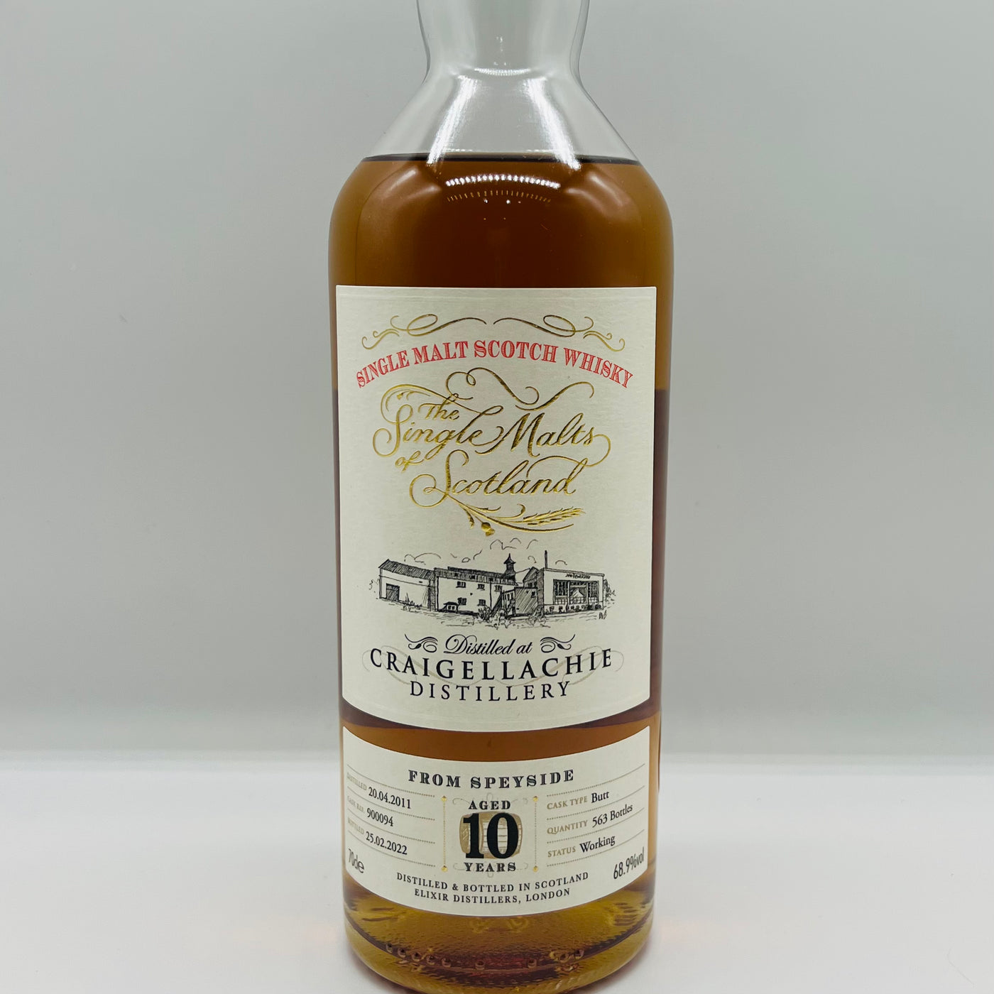 Craigellachie 10y Single Malts of Scotland (30ml,68.9%)