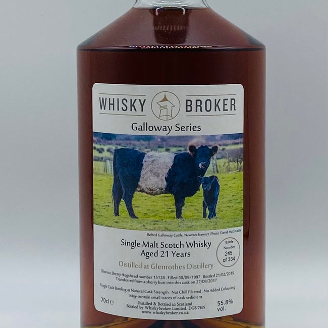 Glenrothes 21y Whisky Broker (30ml,55.8%)