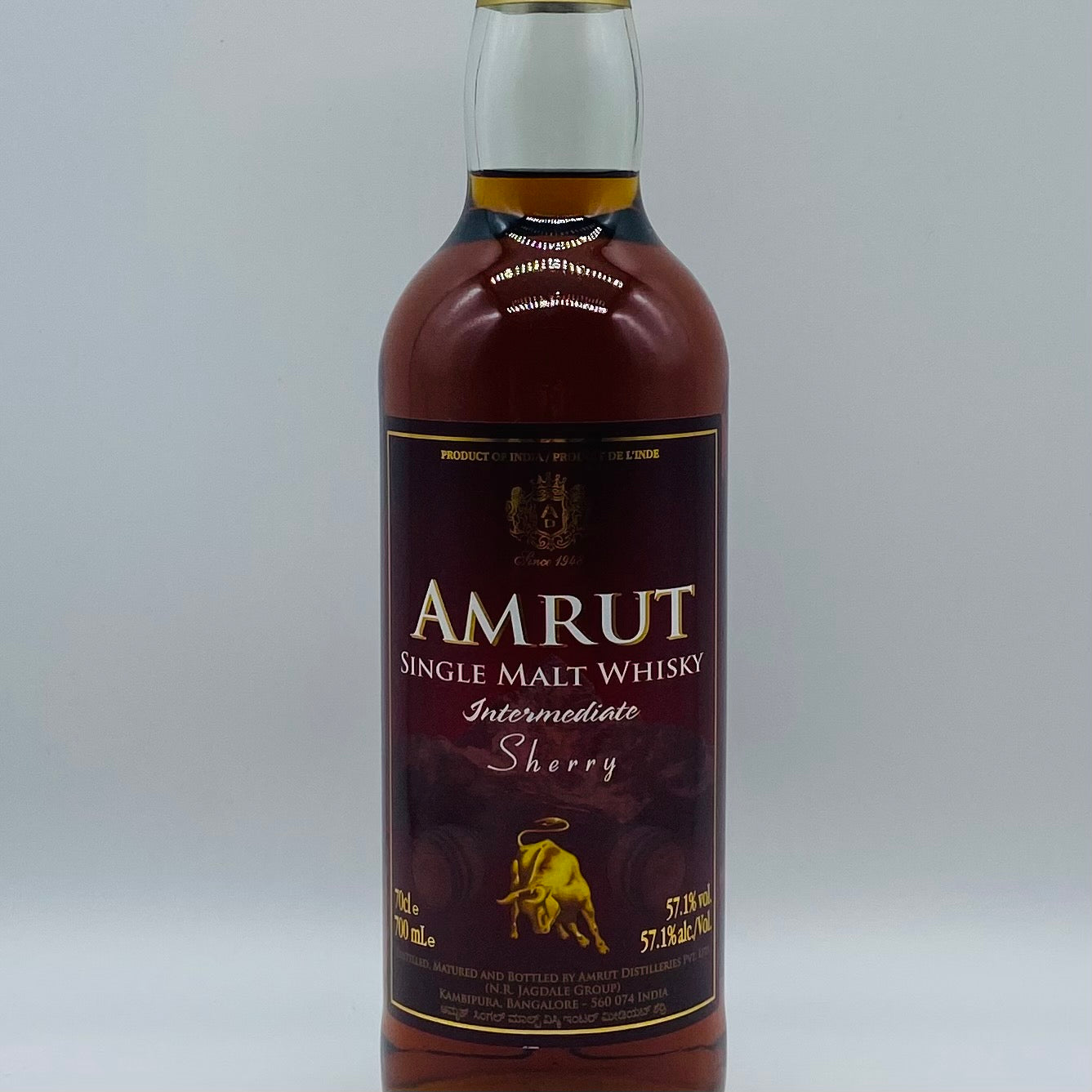 Amrut Intermediate Sherry (30ml,57.1%)
