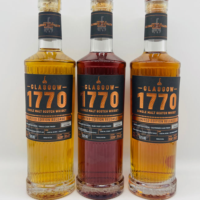 Glasgow 1770 Cask Finish Triple Set (3x30ml)